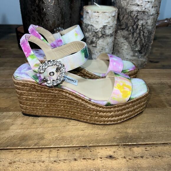 Jimmy Choo Mirabelle Wedges - Picture 3 of 11